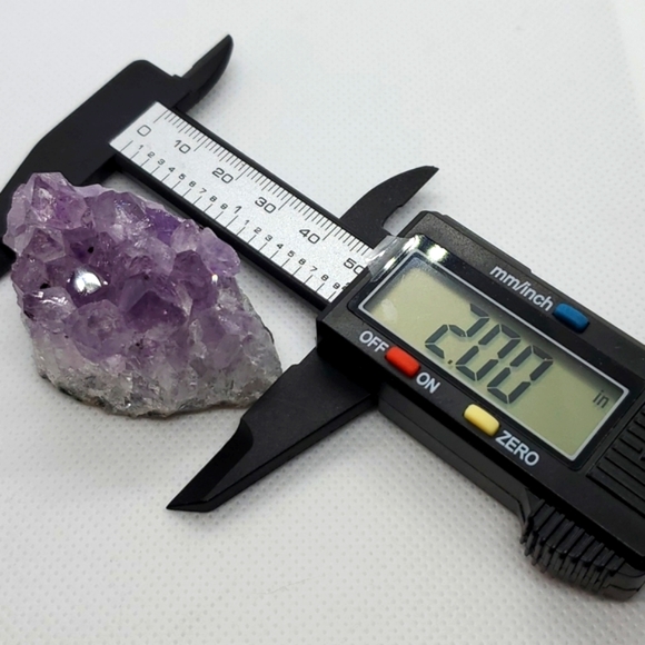 Amethyst Clusters Two Beautiful Pieces Dark & Light Colors #38 - Picture 6 of 13